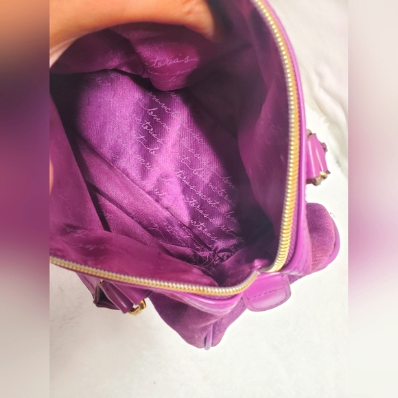 Vintage Y2k Victoria's Secret Purple Satchel Bag - Picture 2 of 2